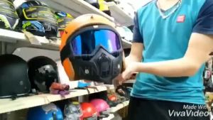 Mặt Nạ Phượt Kèm Kính Beon Có Thể Kết Hợp Với Mũ Bảo Hiểm Che Chắn Gió Bụi Chống Nước Hợp Thời Trang Phong Cách