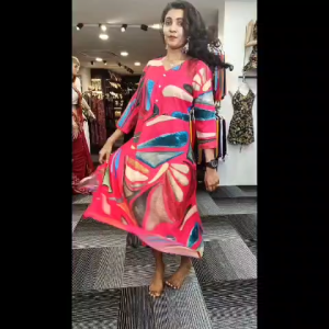 Madanikas Abstract Design Anarkali Gown MD Series