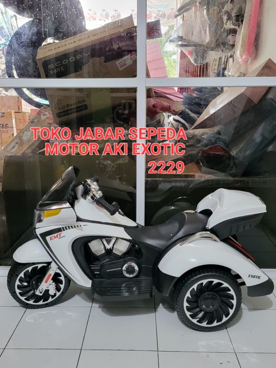 Motor Aki Anak Jumbo Bisa Dinaiki Exotic EMT 2229 Harley Police ...