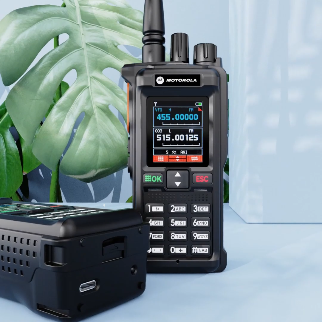 วิทยุสื่อสาร Motorola GT12 สามารถรับย่านความถี่ได้เต็ม 136-520MHz รองรับ FM/AM แข็งแกร่งกันน้ำและประสิทธิภาพสูง