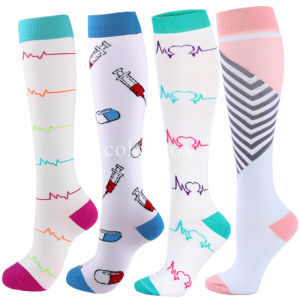 24 Colors Compression Socks 15-20 Mmhg Is BEST Graduated Athletic & Medical For Men & Women Running Flight Travels Socks