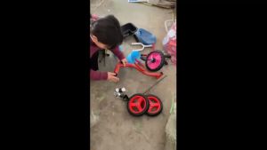 Children's Tricycle Can Be Pedaled Widened and Enlarged Kids Bike 1-3-5 Years Old Baby Bicycle