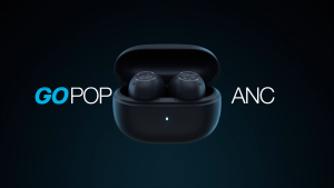 JLab GO POP ANC True Wireless Earbuds with Active Noise Cancelling Dual Connect Fast Pair Compact