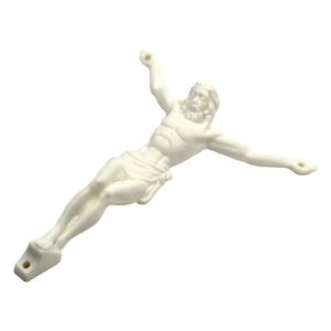 Mặt Dây Chuyền Tượng Chúa Giê-su Màu Trắng Chất Liệu ABS Hình Thánh Giá Treo Tường Dành Cho Đám Cưới Năm Mới Trường Học Văn Phòng Đồ Trang Trí Nghệ Thuật.