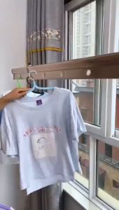10PCS Magic Clothes Drying Cloth Hanger Travel Convenient Portable Folding Hanger