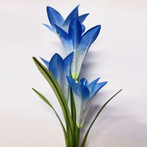 Solar Powered Lilies Garden Decorative Lights Outdoor Lighting Festive Gift Ground Plug-In Solar Lampshade