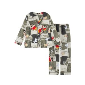 SHAPRA | Cotton Cartoon Long Sleeve Sleepwear Set