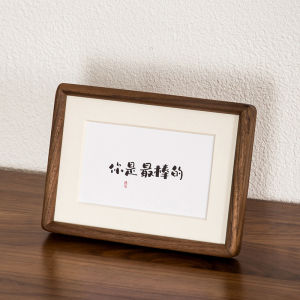 FENGHONGTAO | Wood Photo Frame for Display Stand High-end