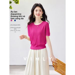 Vimly | Áo Thun Knit Mùa Dễ Thương Thoải Mái