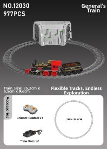 Mould King | Diesel Locomotive Assembled Toy Model Electric Remote Control Boy Gift