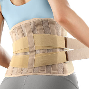 Back Brace Support Belt-Lumbar Support Back Brace for Back Pain Sciatica Scoliosis Herniated Disc Adjustable Support Straps