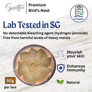 Swiftee 50g Bird’s Nest燕窝Premium Dry Bowl from Malaysia