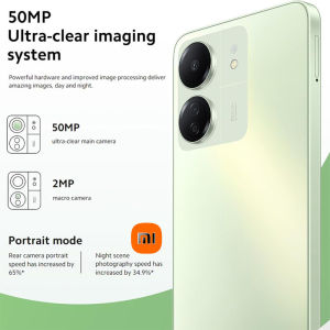 Xiaomi | Original SmartPhone Redmi 13C 5G 8GB+256GB 5000mAh Dimensity 6100+ 6.74" ultra-large Display 50MP+5MP AI Camera 18W Battery Type