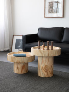 NONG HOME | Creative Root Carving Round Coffee Table