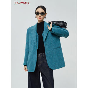 PlumJan | Elegant Retro Notch Collar Double-layered Fashionable Womens Coat