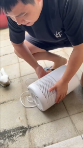 Levoit Core 300s Smart Air Purifier | Quick Purification | H13 True HEPA | Air Quality Sensor | Low Noise 22dB