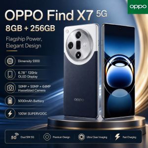 OPPO | 2026 new OPPO Find X7 5G Smartphone 8GB+256GB Dimensity 9300 6.78" 120Hz OLED 64MP Periscope Camera 100W SUPERVOOC 5000mAh