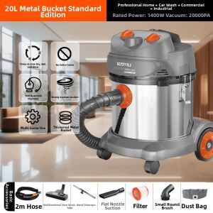 YILI | High Power Strong Suction Wet Dry Vacuum Cleaner