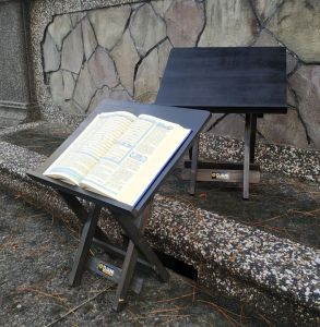 Meja Baca Al Quran/ Meja Tahfidz/ Meja Laptop/ Meja Potable/ Meja Ngaji/ Meja Lipat Miring Kayu Jati dan Pinus