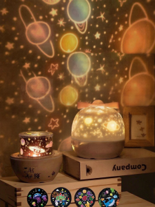 Onefire | Star Projector Night Light for Boys Bedroom Decor Birthday Gift