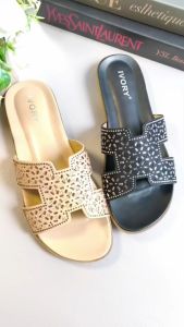 Ivory Sepatu Wanita Flat B780 Ukuran Jumbo 41 42 43 44 45