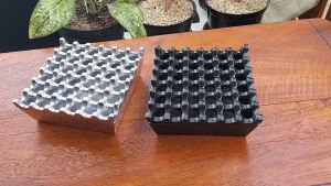 Asbak Unik Mewah Lubang 36 Asbak Hotel 1 pcs Asthray holes Asbak Kotak Almunium Antik
