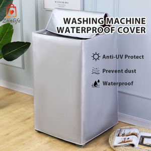 Ziinlife Washer/Dryer Cover Guard for Top-loading Machine Waterproof Dustproof Sun-Proof Suitable for Most Washers/Dryers on Market