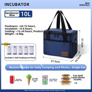 CHUSHE | Thickened Insulated Picnic Camping Cooling Bag Large Capacity Portable