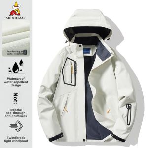Mexican | 3-in-1 Detachable Waterproof Windproof Two-Piece Jacket for Men and Women