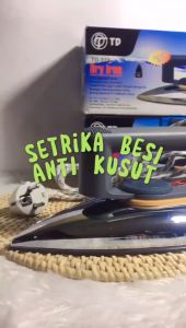 Setrika Listrik Gosokan Pakaian Otomatis Streamer National Quality Stainless  IBZ