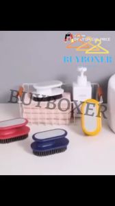 BUY BOXER 1pcs Multi-purpose Cleaning Brush with Handle Laundry Brush Bathroom and Kitchen Household Cleaning Tools