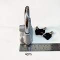Gembok Alarm motor kunci cakram anti maling gembok kunci pagar rumah ukuran Besar besi 11mm. 