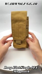 Outdoor sports toys competitive games Gear Loop Flat Single M4 MagPouch WARWOLFGEAR