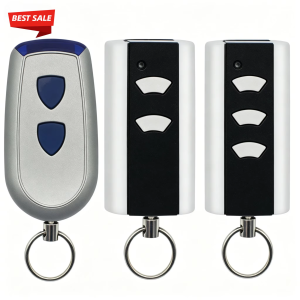 Normstahl T433-4 EA433 2KS 4KS RCU433-2 RCU433-4 Garage Door Remote Control 433.92MHz Rolling Code Handheld Transmitter Keychain
