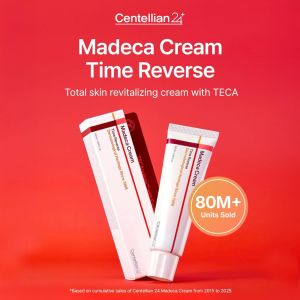 [100% Original] Centellian24 Madeca Cream Time Reverse 50ml Nourishing Hydrates Firms & Reduces Wrinkles Low Irritation