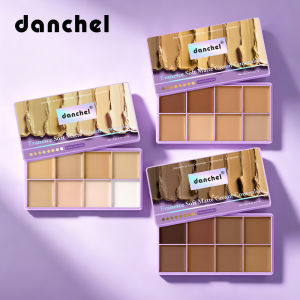 ibcccndc | 8 Shade Soft Matte Cream Concealer Palette Full Coverage Fade Dark Circles Blemishes Waterproof Long Lasting Oil Control Makeup