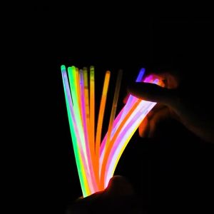100pcs Fluorescence Glow Sticks Bracelets Neon Party Cny Decorations Disco Birthday Decors for Wedding Party New Year Supplies