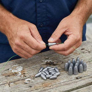 Fishing Weight SinkersRemovable Fishing Sinkers Premium Lead Worm Weights Fishing Sinkers for Bass Fishing Texas Rigs