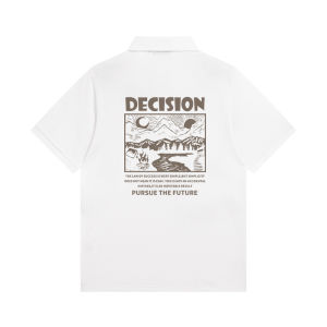 Extra Large 300 Pounds Short Sleeve POLO Shirt Mens Casual Cotton Pique Collar T-Shirt Summer Versatile Loose Fit Top