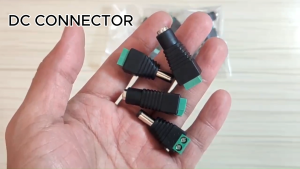 5pcs Male + 5 pcs Female DC Power Plug Jack Adapter Connectors For CCTV