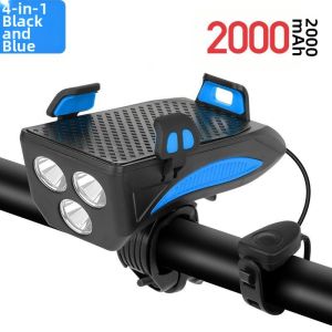 LIKE | High-power Front Light with Horn and Phone Mount for Bike