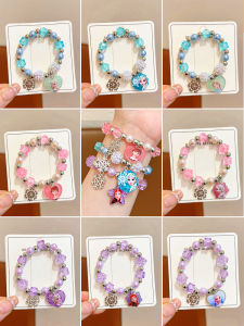 Cute Elsa Theme Bracelet and Bangle For Girls