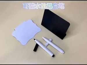 COD 5pcs Letter Board Papan Mini Chalkboard Papan Tulis Mini Papan Acrylic Mini Chalkboard Papan Tulis Kapur Standing