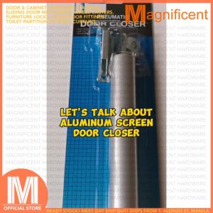 Taiwan Automatic Aluminum Screen Door Closer (Silver) Aluminum Door Closer