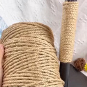 10mm * 50m DIY cat climbing frame binding hemp rope garden decoration thick binding rope multi-purpose decoration