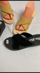 Sandal Wanita Terbaru Model Silang Wedges Kekinian Trendy