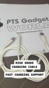 CAZA Charing Cable USB to ( TYPE C/ LIGHTNING / DATA )