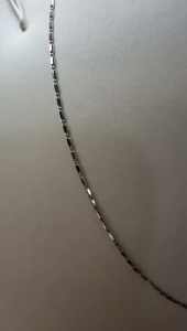 Poh Heng Jewellery 18K Octogonal Chain in White Gold[Online Exclusive]