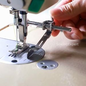 Panduan Menggunakan Stik Pembatas Jahitan Lurus & Mesin Jahit High Speed