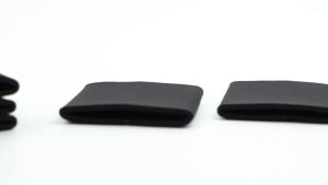 Anti-static Black Anti-slip Rubber Door Knob Protection Round Door Handle Covers